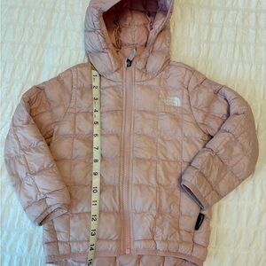 The North Face Pink Puffer Jacket